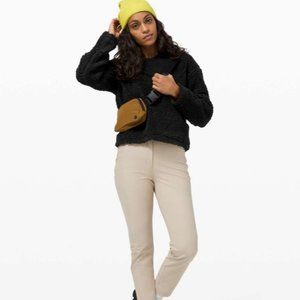 Lululemon Wool Whenever Sherpa Crew Black